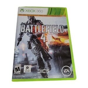 Battlefield 4 Xbox 360 Video Game 2 Disc Includes Case Expansion Pack No Manual